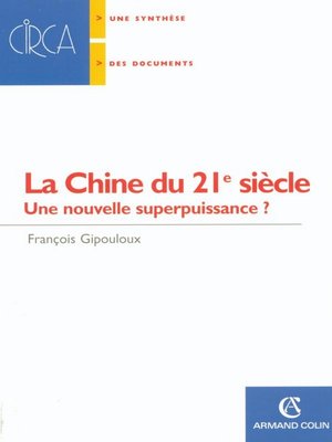 cover image of La Chine du 21e siècle